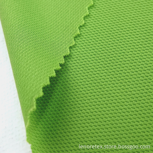 100% Recycled Polyester Knitting Eyelet Mesh Fabric